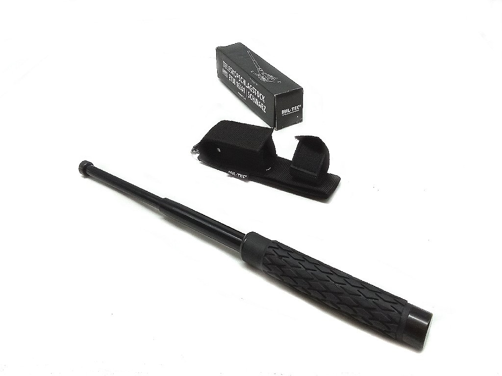 Bastone Miltec Lady retrattile rigido piccolo telescopico