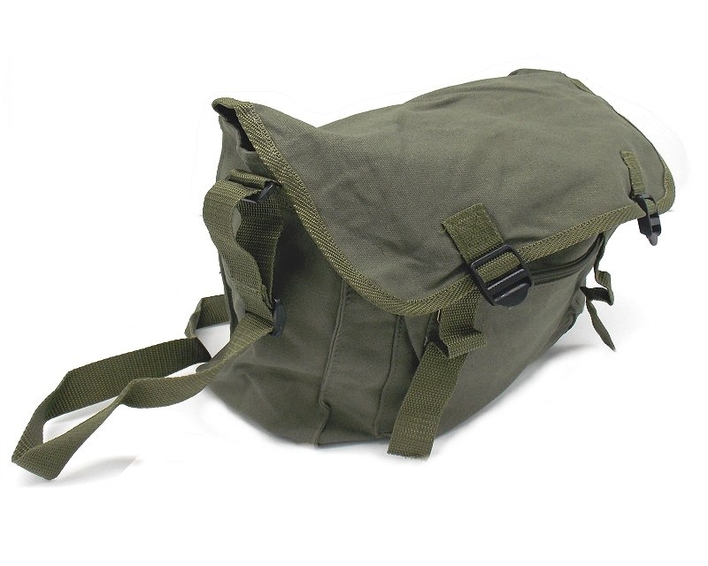 Borsa Canvas Delfiero Verde Caccia Tracolla Militare Delfiero S.r.l.