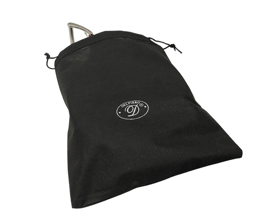 Delfiero Vintage Italian Belt in Extra Leather Black Color 40 mm nikel free