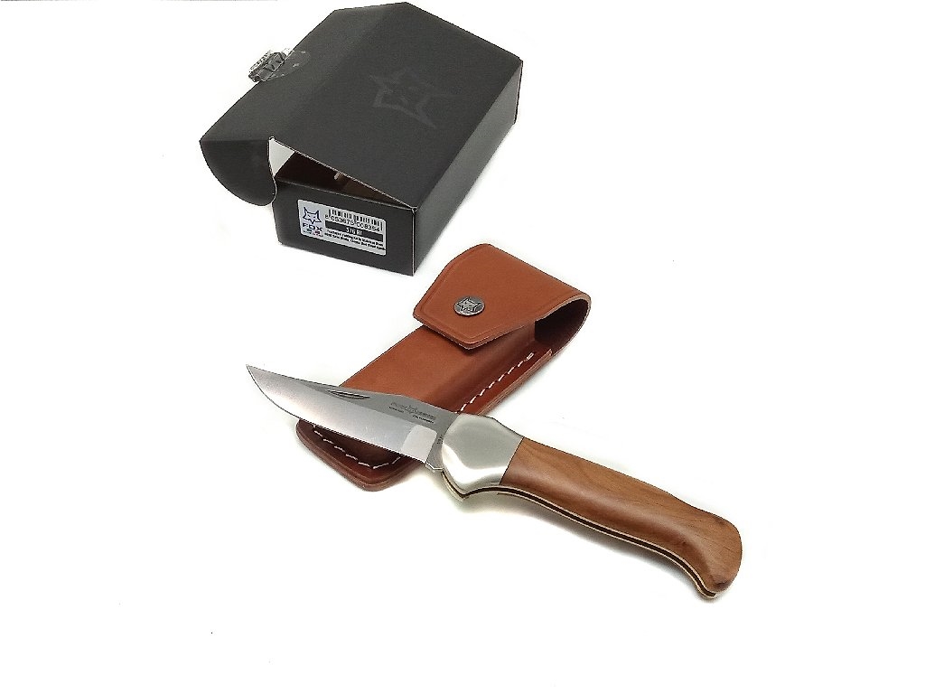 Coltello Fox Forest manico in radica di amboyna