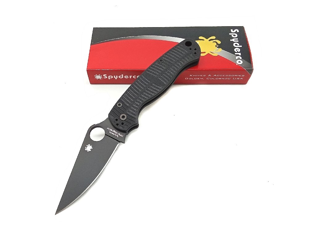 Coltello Spyderco  para military 2 salt  black