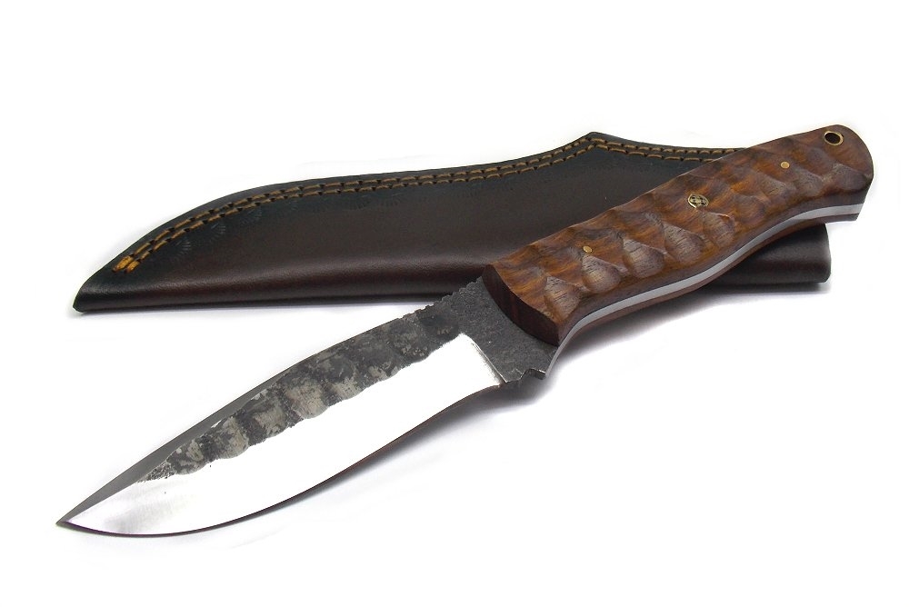 Crossbow steel knife with sheath