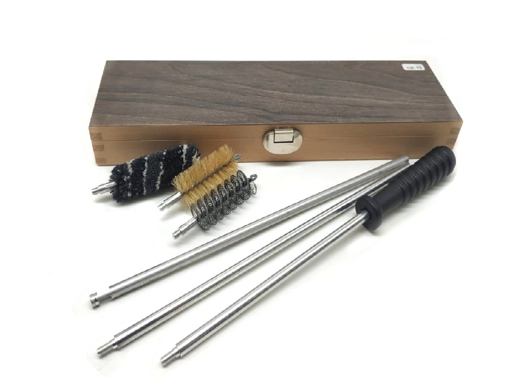 Completo pulizia fucile lusso in scatola legno