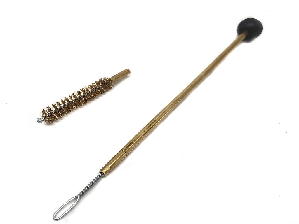 Complete cleaning set for 9mm pistol in a pouch