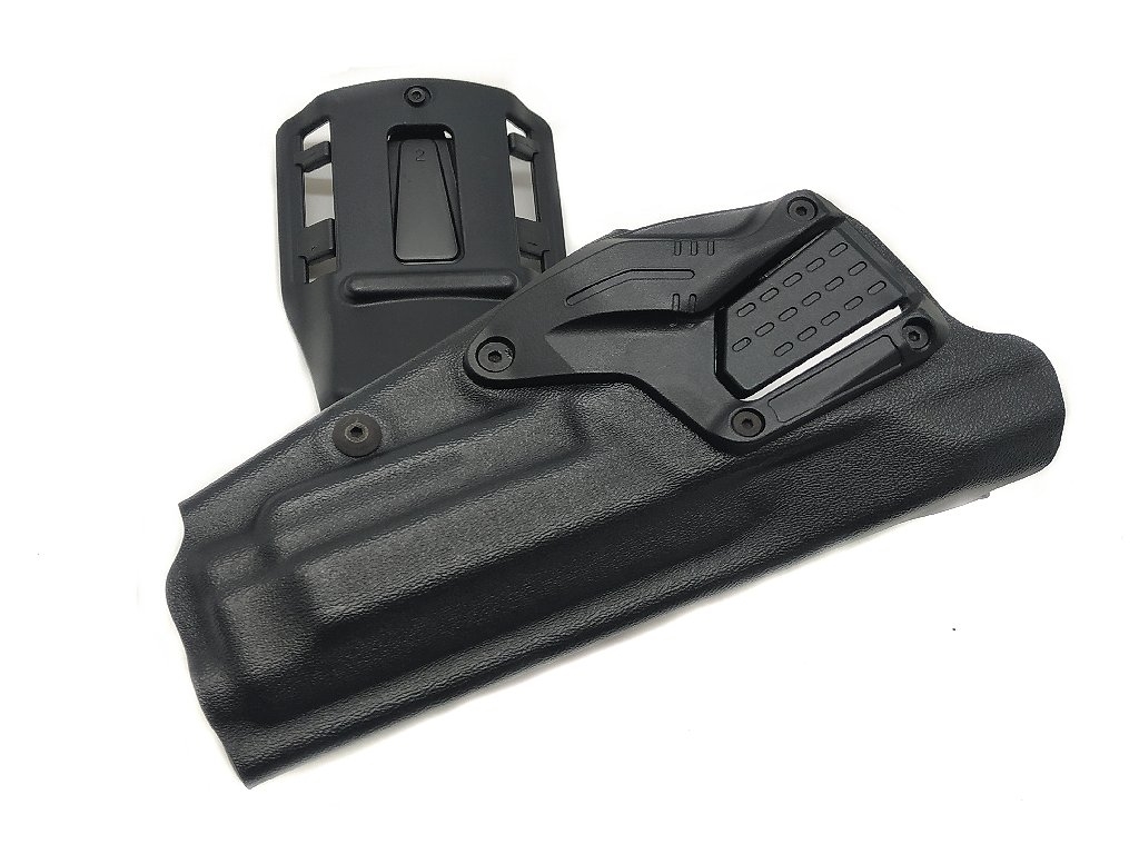 Radar Kydex holster with rotating  loop with release index button for Beretta 92/98 pistol