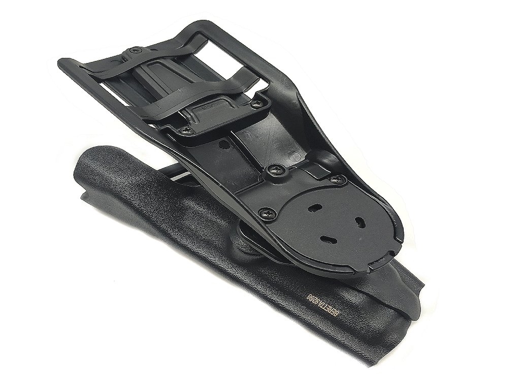Radar Kydex holster with rotating  loop with release index button for Beretta 92/98 pistol