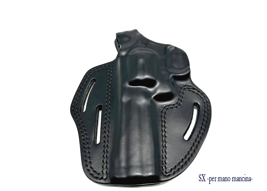 Fondina Vega cuoio H123 revolver 4 pollici castello L serie H1