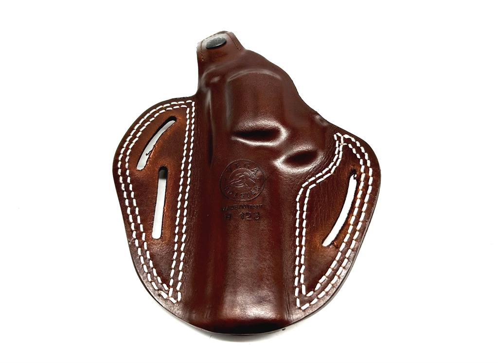 Fondina Vega cuoio H123 revolver 4 pollici castello L serie H1