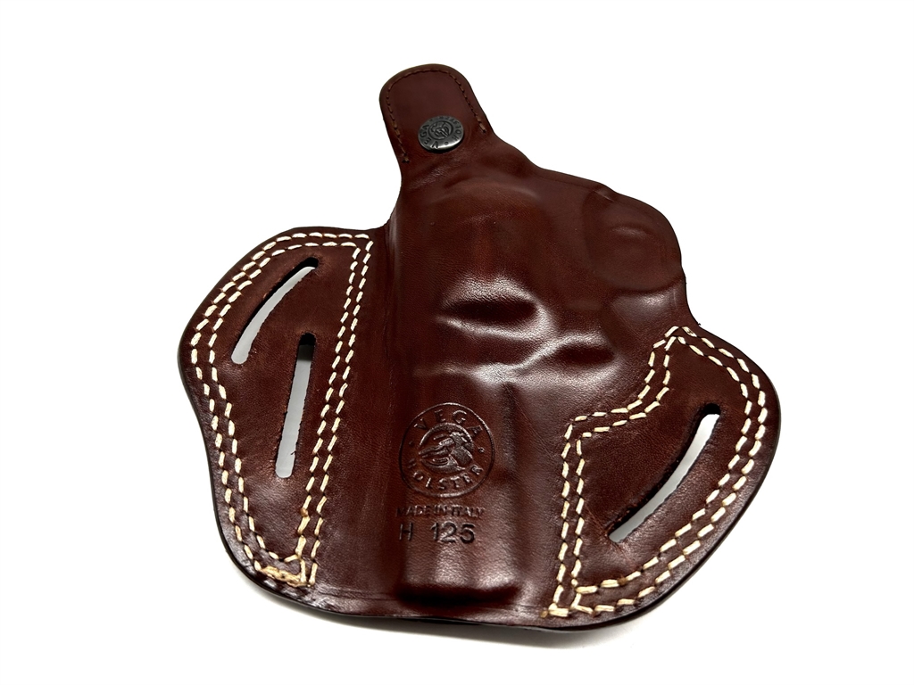Fondina Vega cuoio H125 revolver 3 pollici castello K serie H1