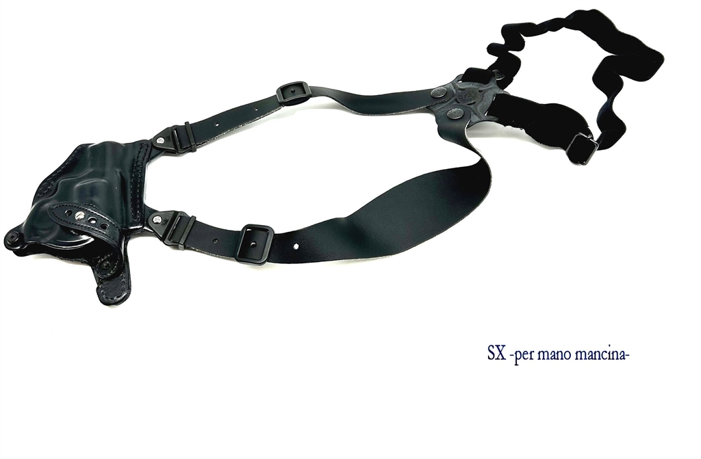 Fondina Vega cuoio ascellare O120 revolver 2 pollici  