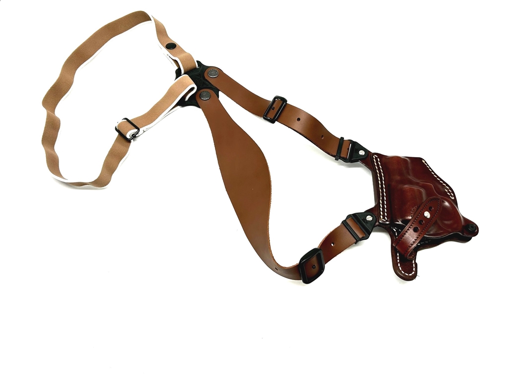 Fondina Vega cuoio ascellare O120 revolver 2 pollici  