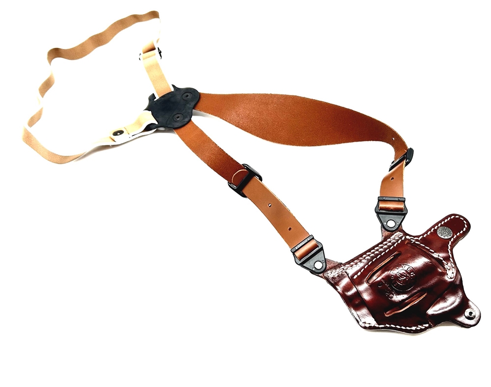 Fondina Vega cuoio ascellare O120 revolver 2 pollici  