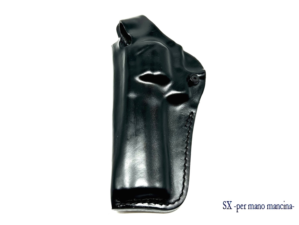 Fondina Vega cuoio fianco T129 revolver 4 pollici K L