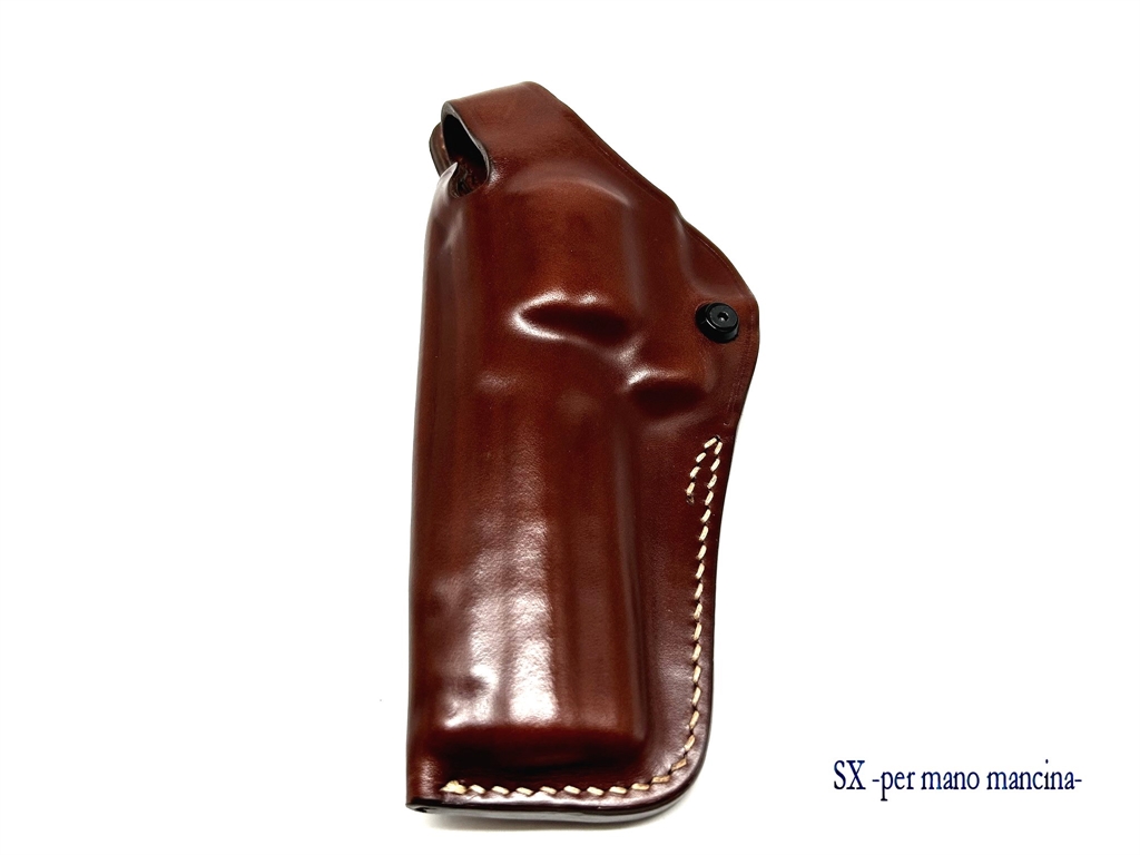 Fondina Vega cuoio fianco T129 revolver 4 pollici K L