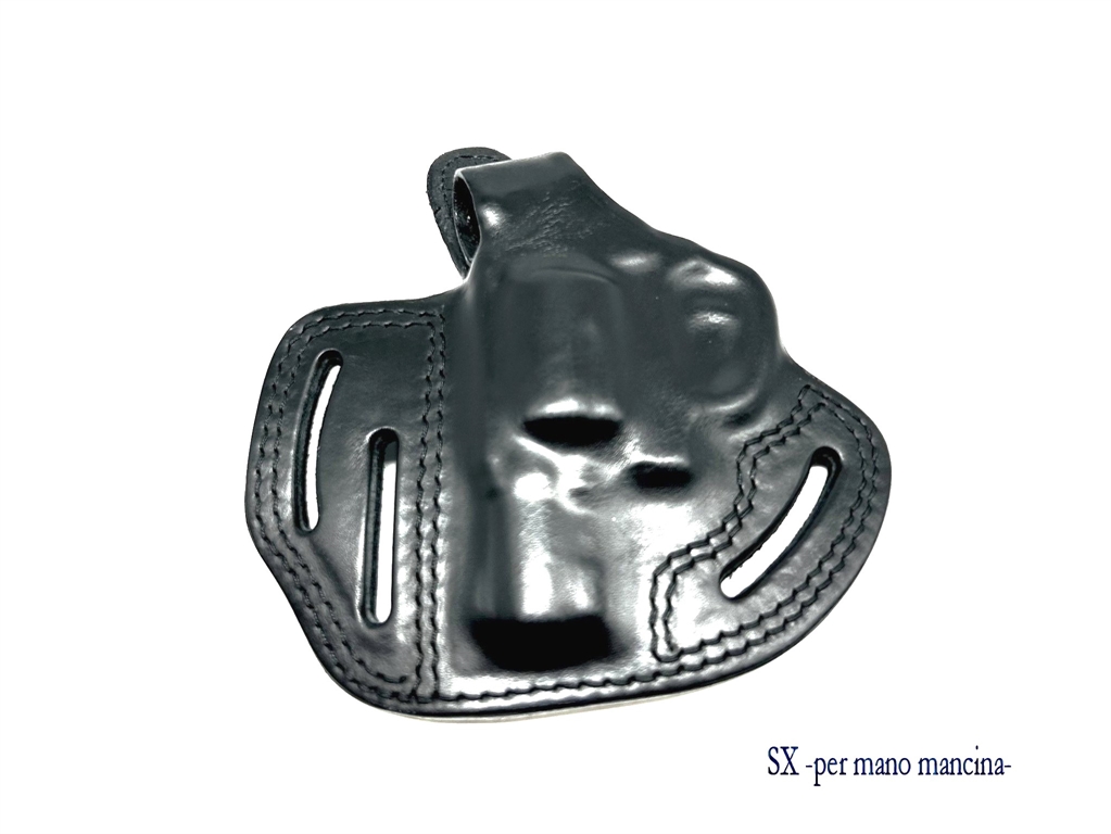 Fondina Vega in cuoio H120 per revolver chief 2 pollici