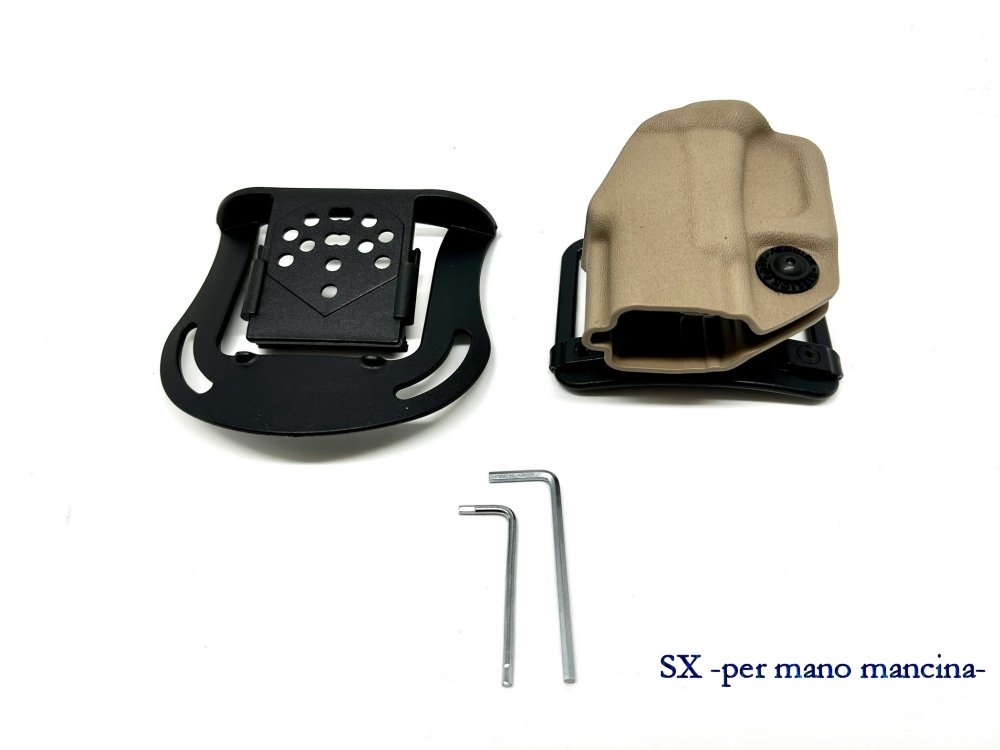 Fondina Vega polimero VKH804 per glock 17 19 22 23 26
