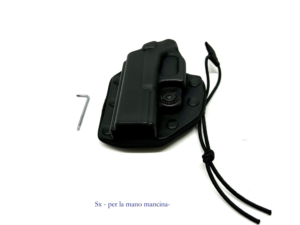 Fondina Vega polimero VKK804 per Glock 17 22 26 31 37 serie VKK8