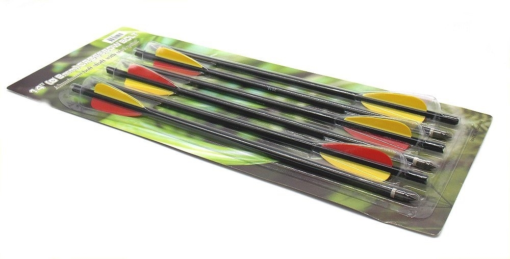 Freccia in alluminio per balestra a fucile