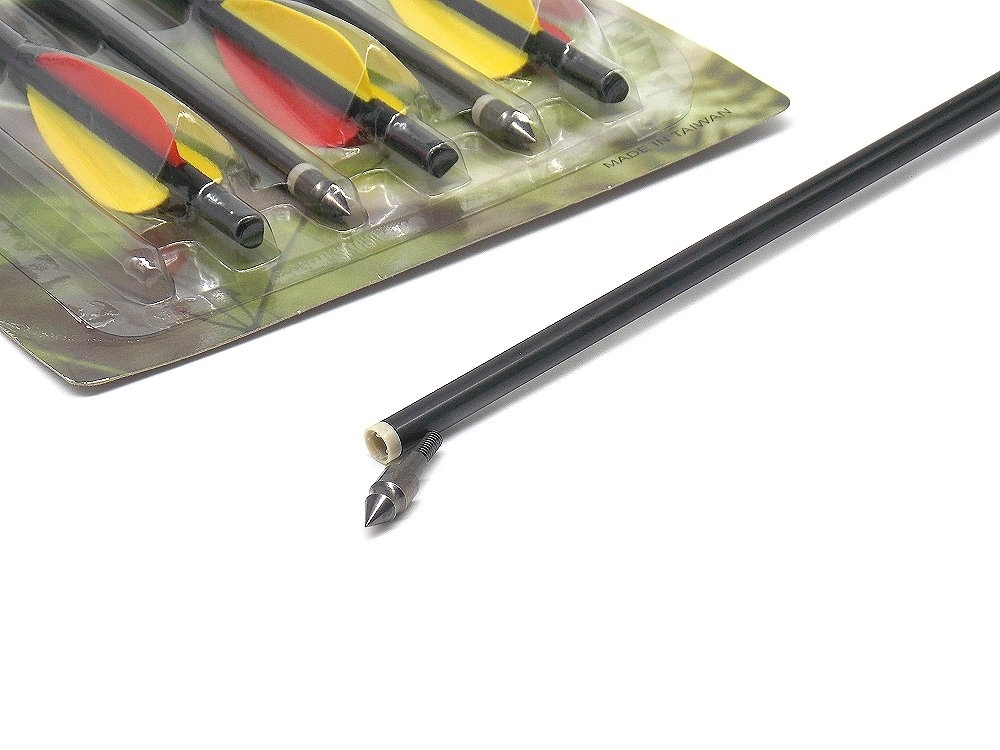 Freccia in alluminio per balestra a fucile