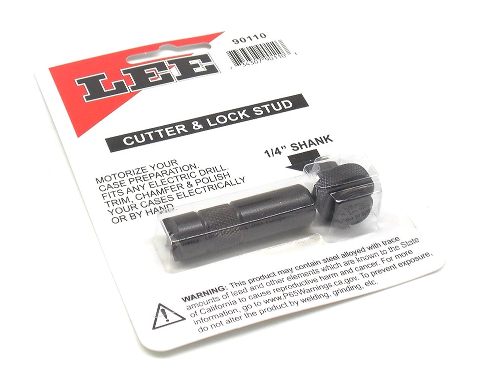 Lee Kit tornitura bossolo 90110 cutter e lock stud 