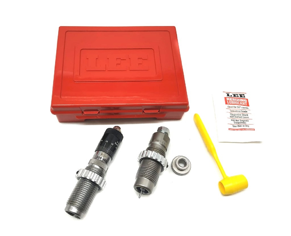 Lee Set 2 matrici 308 Winchester Micrometer a lunghezza intera 92370