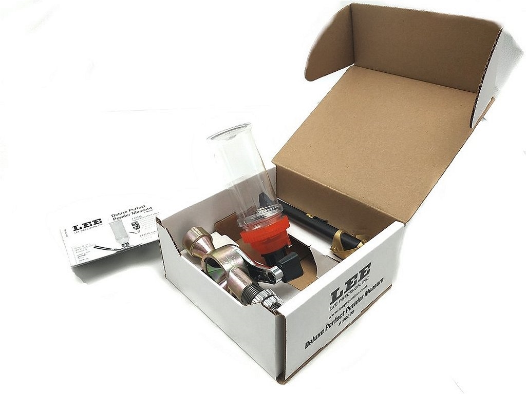 Lee deluxe micrometer dosing 90699 deluxe perfect powder measure