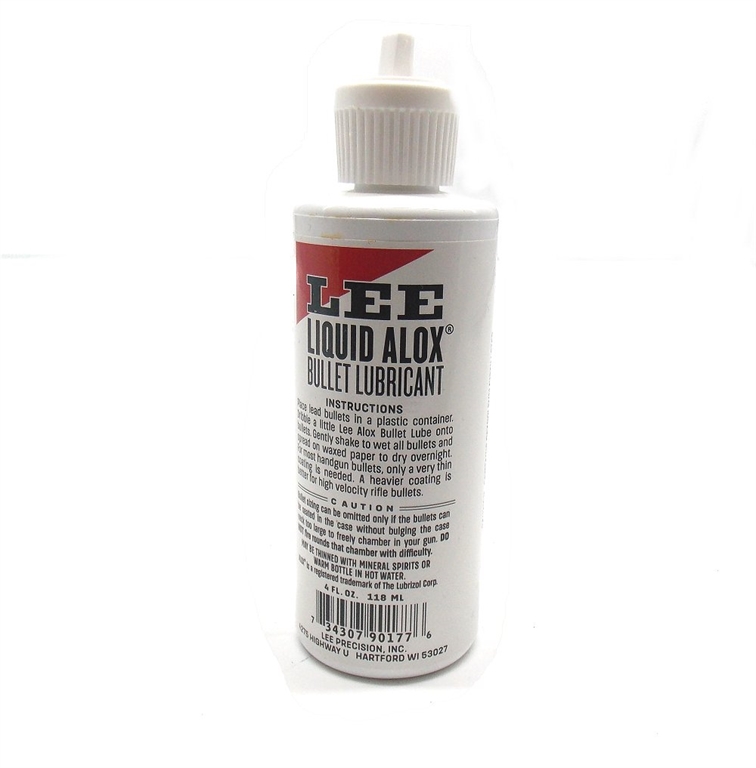 Lee grasso alox liquido per palle 90177 liquid alox bullet lubrifica