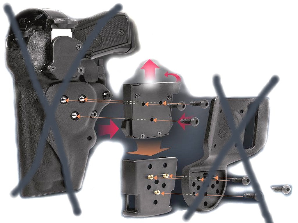 Passante Vega a connessione rapida 8K31 per fondina polimero