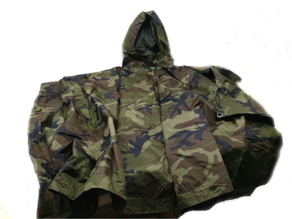 Poncho mimetico Esercito italiano in nylon ripstop