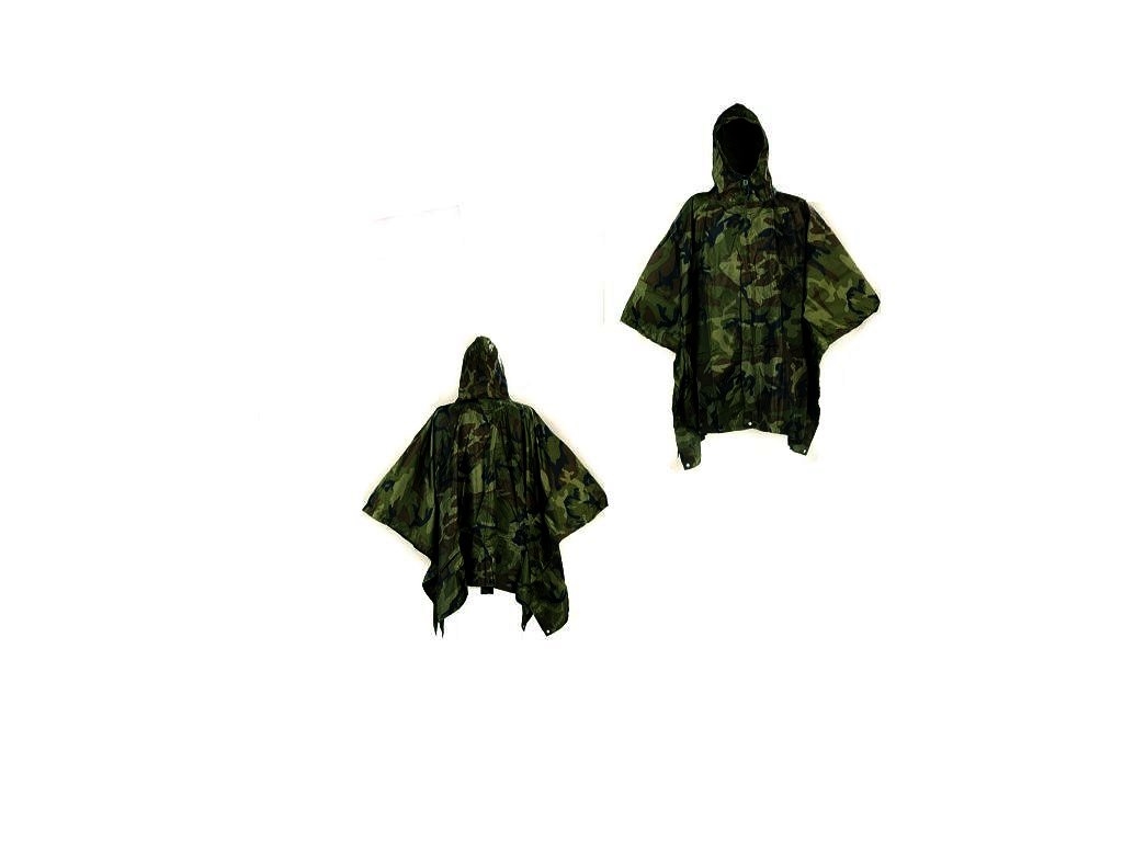 Poncho mimetico Esercito italiano in nylon ripstop