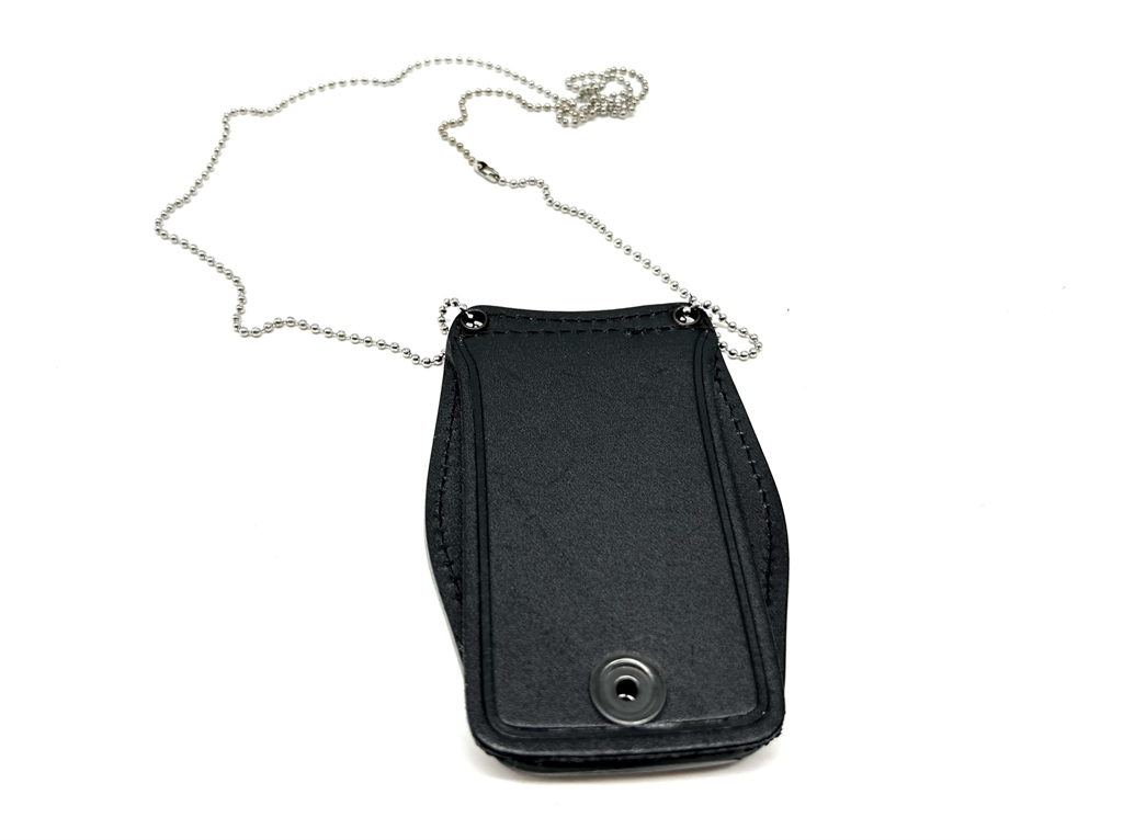 Vega leather badge holder 1WB52 with lanyard for Penitentiary Police