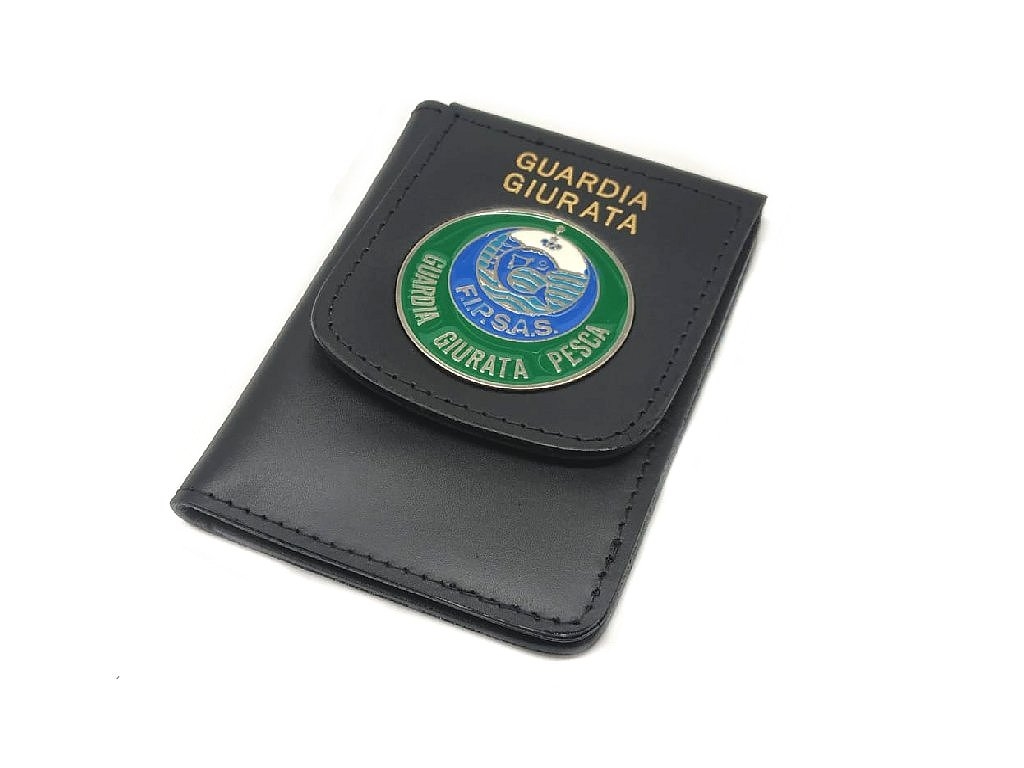 Vega leather wallet 1WD82 Security Guard Fishing