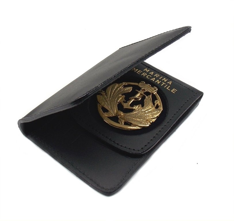 Vega leather wallet Merchant Navy model 1WD route officer