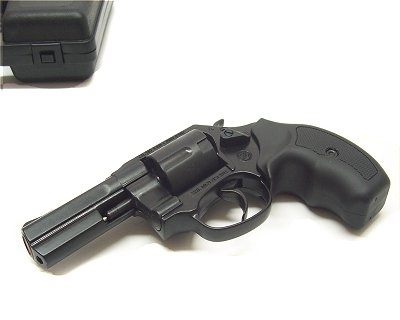 Bruni 3-inch blank revolver, NEW black, caliber 380