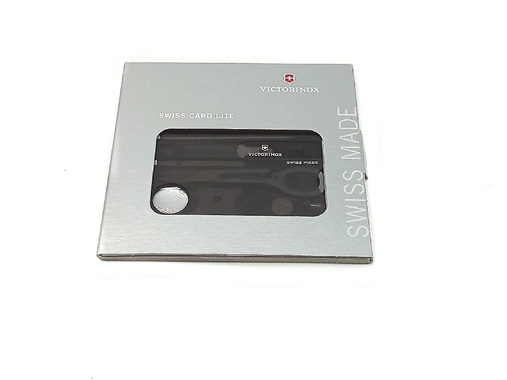 Swiss Card Nera Victorinox multiuso