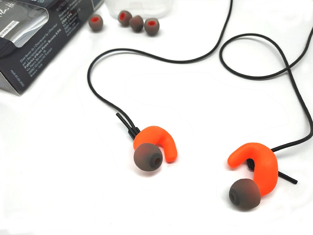 Tappi auricolari ergonomici Beretta  Block E2 Arancione  32db