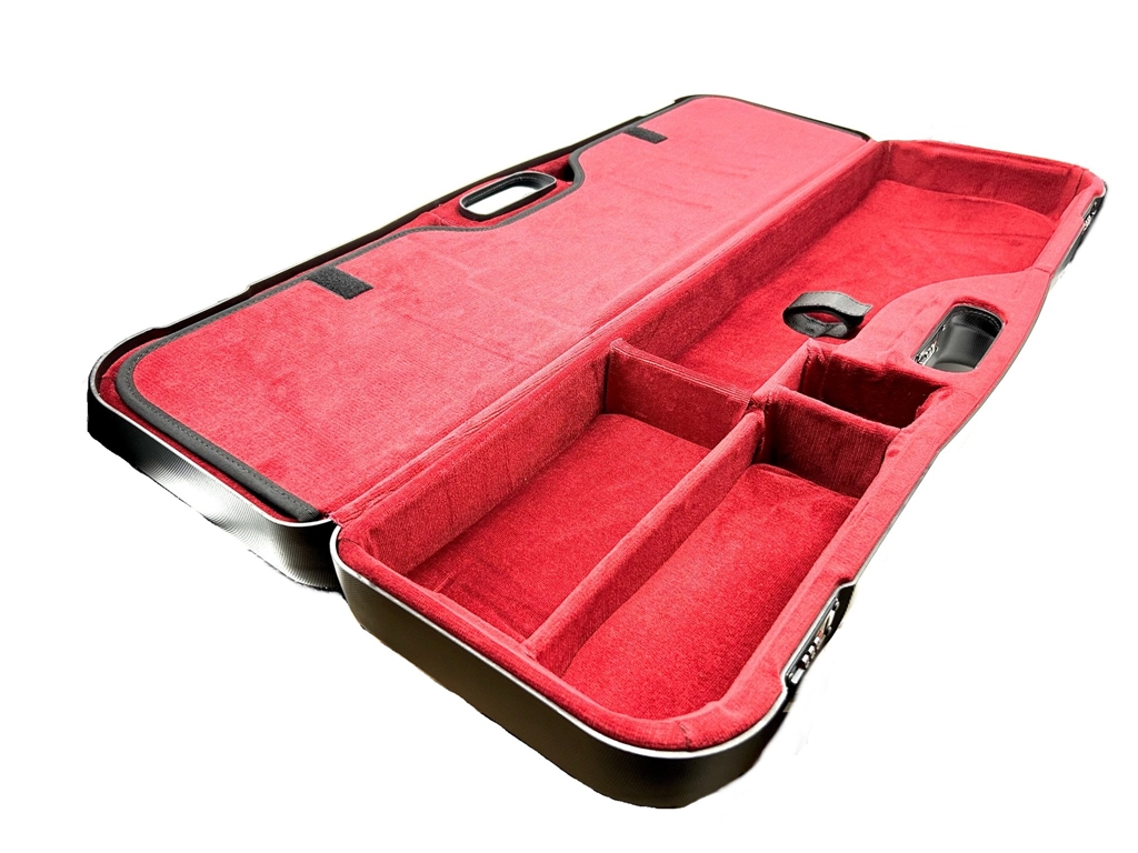 Valigetta in abs per fucile e canna di ricambio con divisori