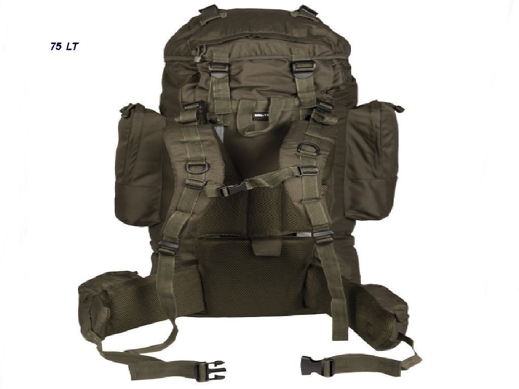Zaino Miltec Ranger 75 litri verde oliva